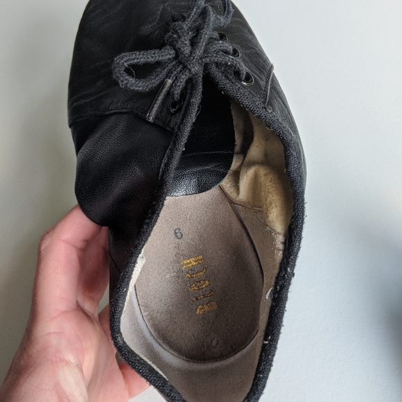 Bloch S0405L "Jazzsoft" Leather Lace Up Jazz Shoe size 6 - Picture 3 of 5